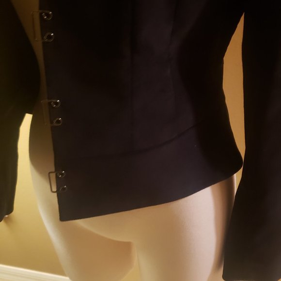 Antonio Melani Black Jacket Size 6 - Picture 15 of 16